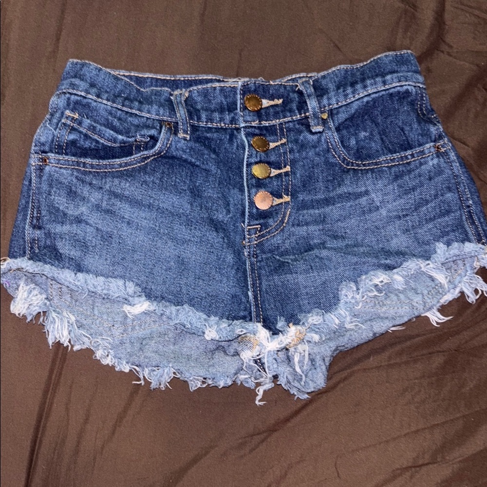 Bullhead Blue Jean Shorts